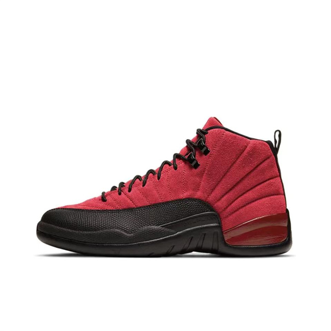 Men's Running weapon Air Jordan 12 Red/Black Shoes 048
